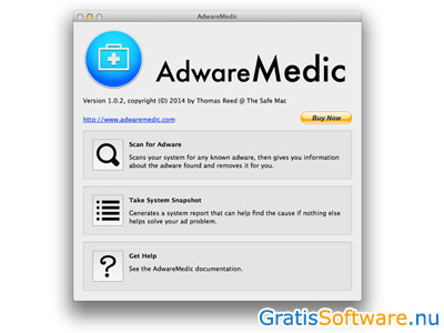 AdwareMedic adware verwijderen screenshot