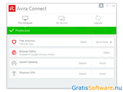 Avira Antivirus screenshot