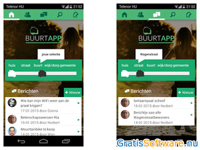 BuurtApp screenshot
