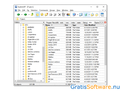 ExplorerXP windows bestandsbeheer software screenshot
