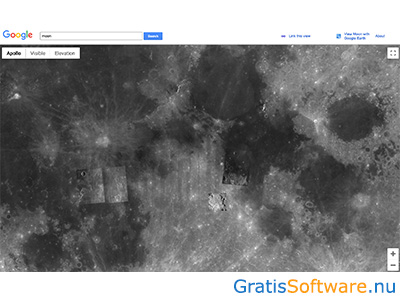 Google Moon screenshot