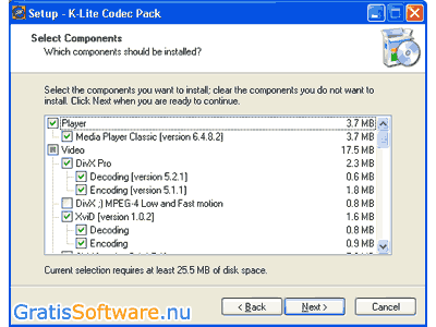 K-Lite Codec Pack screenshot