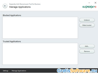 Kaspersky Anti Ransomware screenshot