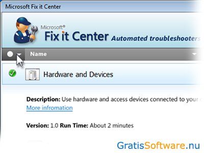  on Screenshot Microsoft Fix It Center