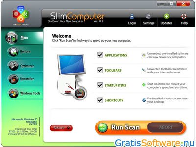 SlimComputer screenshot
