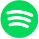 Spotify muziek streamen logo
