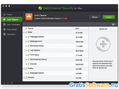 360 Internet Security for Mac screenshot