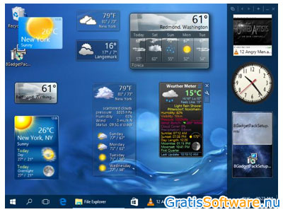 8GadgetPack Downloaden - Oude Windows Gadgets Terugbrengen