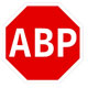 Adblock Plus advertenties blokkeren software logo