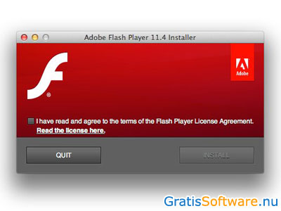 Adobe Flash Player screenshot