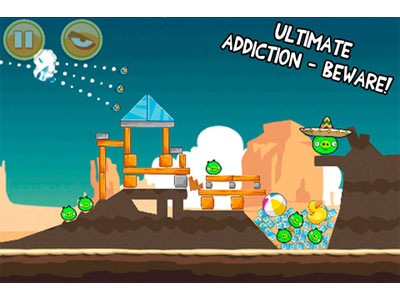 Angry Birds Free screenshot
