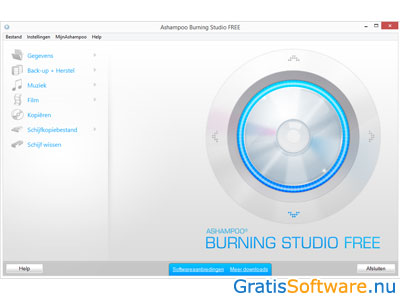 Ashampoo Burning Studio screenshot