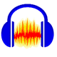 Audacity audio conversie logo