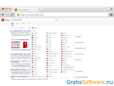 Avira SafeSearch Plus screenshot