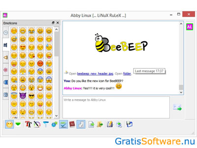 BeeBEEP screenshot
