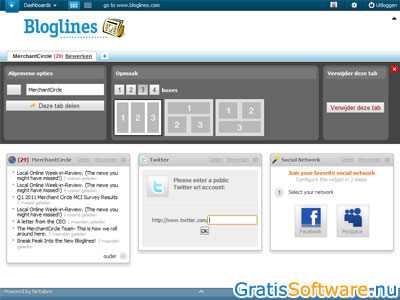 Bloglines screenshot