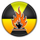 Burn dvd branden logo