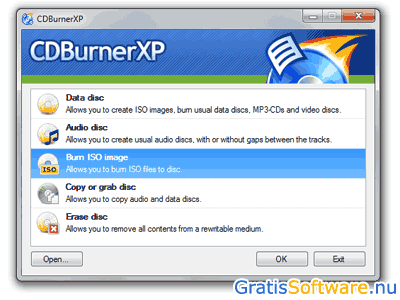 Bot onduidelijk Octrooi CD Burner XP Downloaden - Gratis CD/DVD Branden Software