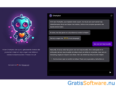Chattybot screenshot