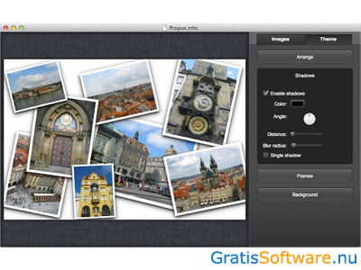 Collagerator fotocollage software screenshot