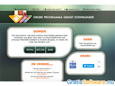 Download Gemist screenshot