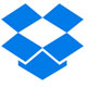 Dropbox grote bestanden versturen logo