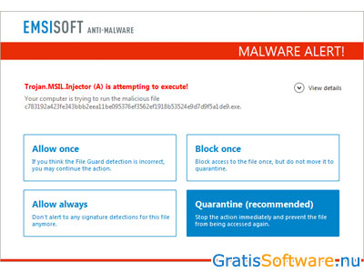 Emsisoft Anti-Malware screenshot