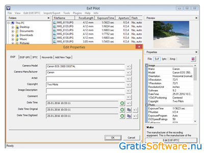 exif pilot editor exif pilot editor