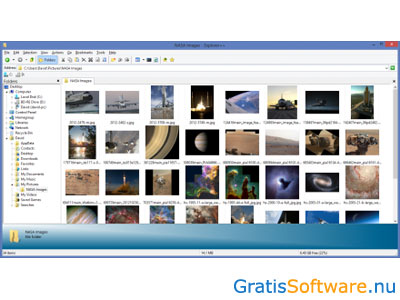 Explorer++ windows bestandsbeheer software screenshot