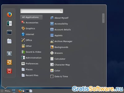 Fedora screenshot
