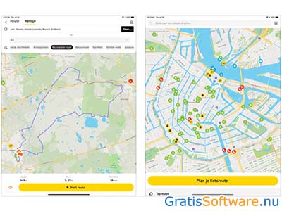 fietsersbond-routeplanner screenshot