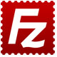 filezilla ftp software logo