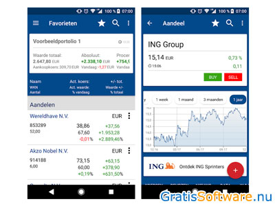 finanzen screenshot