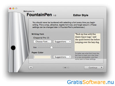 FountainPen screenshot
