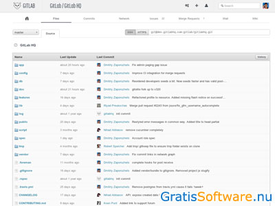 GitLab screenshot
