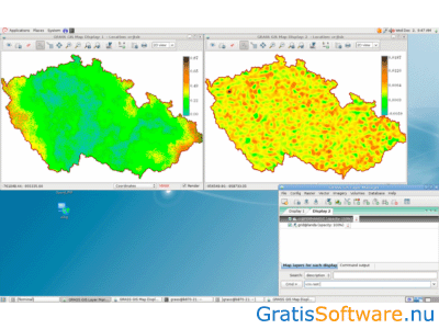 grass gis software screenshot