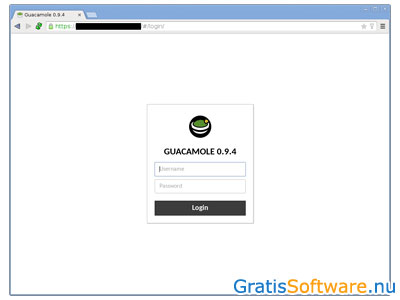 Guacamole screenshot