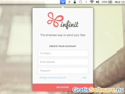 Infinit screenshot