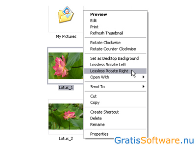 JPEG Lossless Rotator screenshot