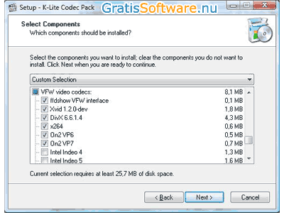 K-Lite Codec Pack screenshot