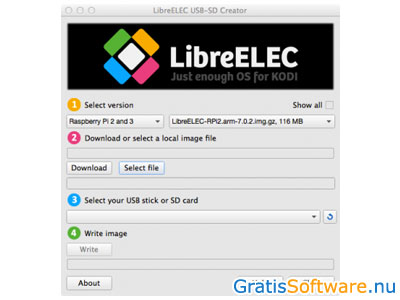 LibreELEC screenshot