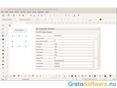 LibreOffice Base screenshot