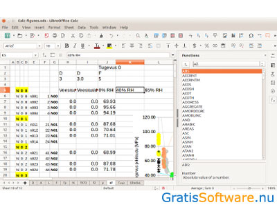 LibreOffice Calc screenshot
