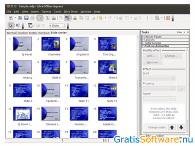 LibreOffice Impress screenshot