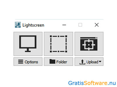 Lightscreen software screenshot