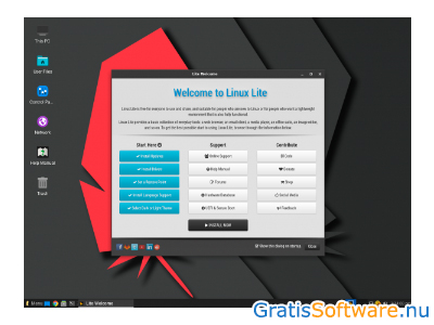Linux Lite screenshot