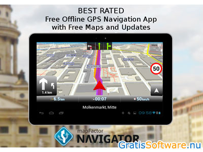 MapFactor Navigator Free screenshot