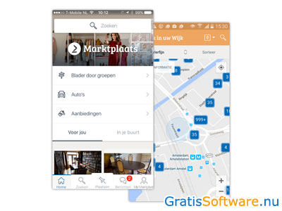 Marktplaats app screenshot