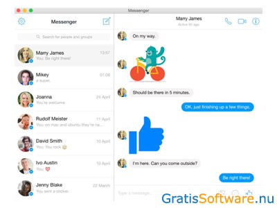 Messenger for Desktop screenshot