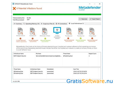 Metadefender Cloud Client screenshot